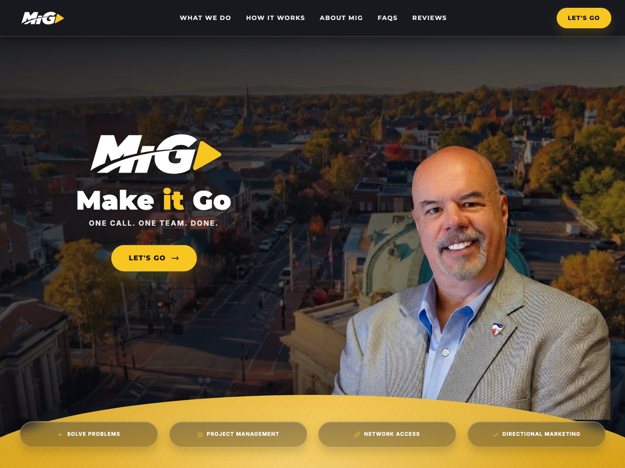 Make it Go website preview